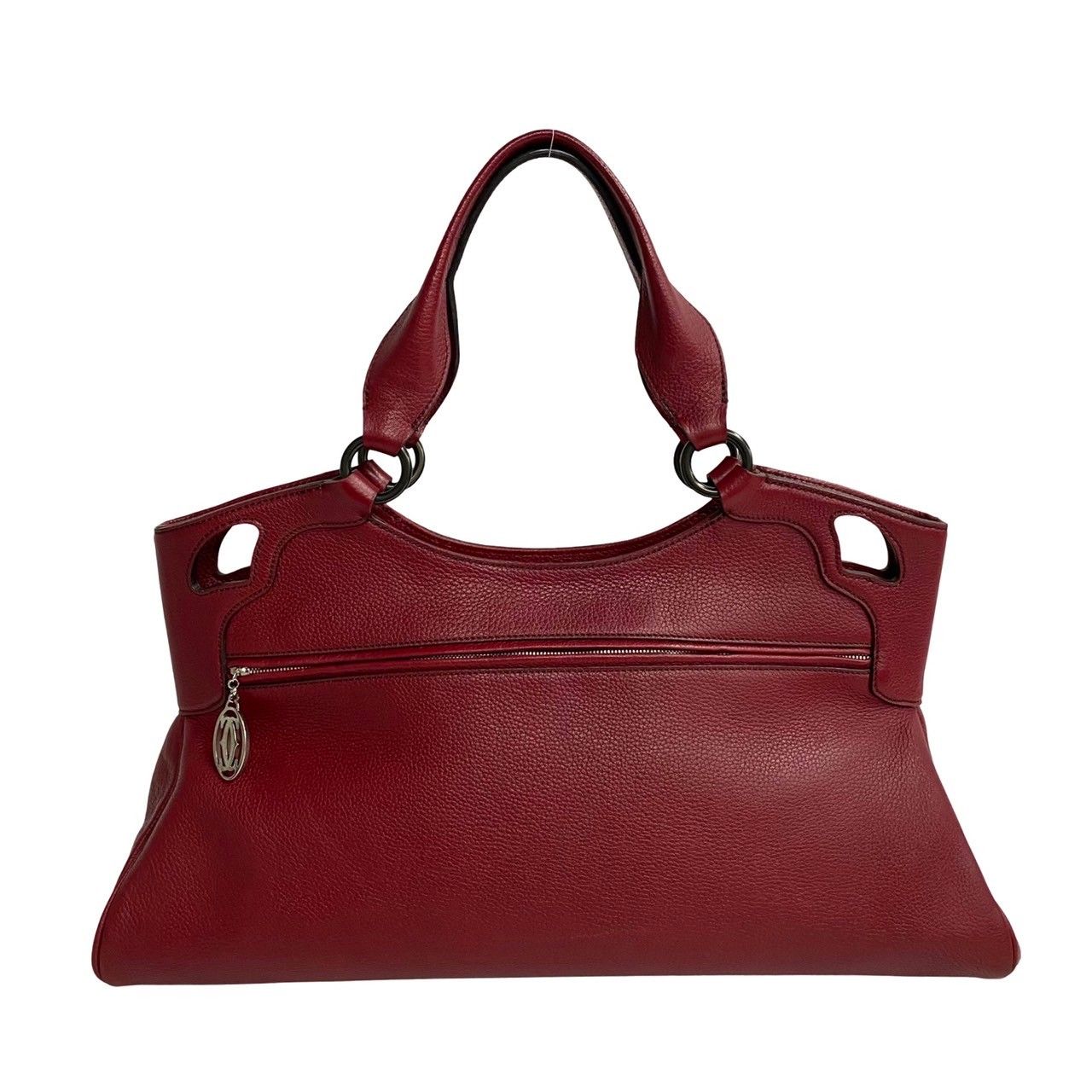 極美品】Cartier マルチェロ ハラコ レオパード ミニボストン