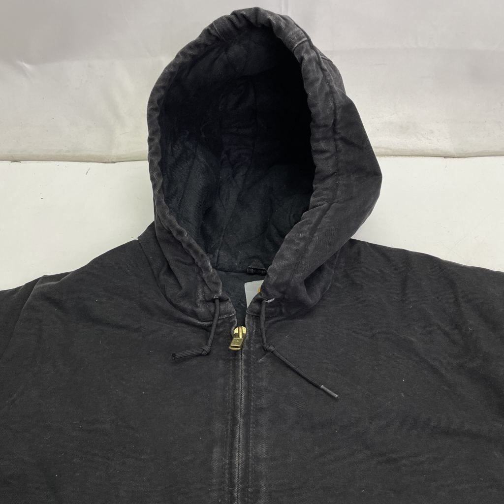 01w-5248 カーハート Carhartt アクティブジャケット ブラック サイズXXL 2XL メキシコ製 メンズ アウター コットン J130 品 KANDAIZUMI_COM