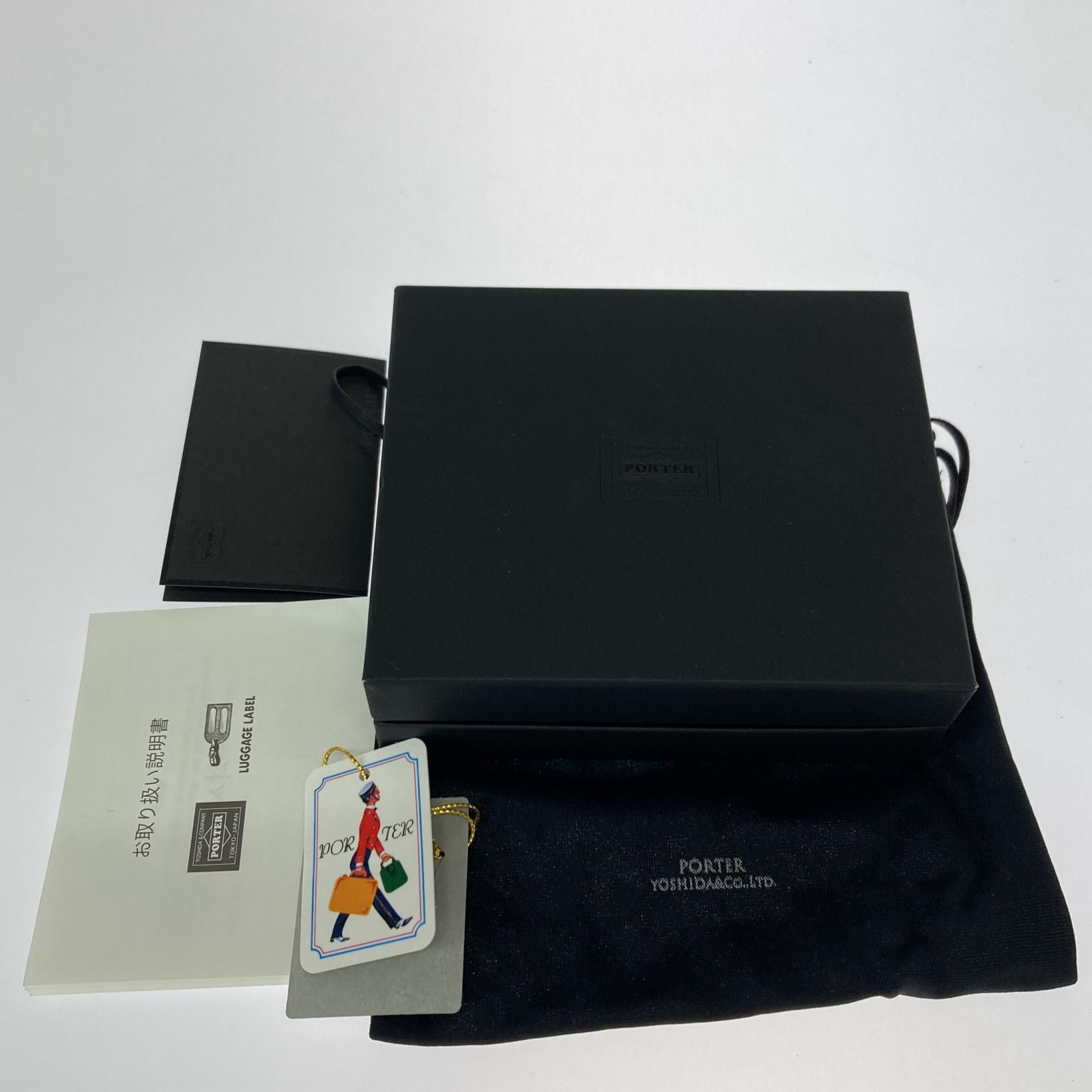 PORTER ポーター マネークリップカードケース/ブラック - メルカリ