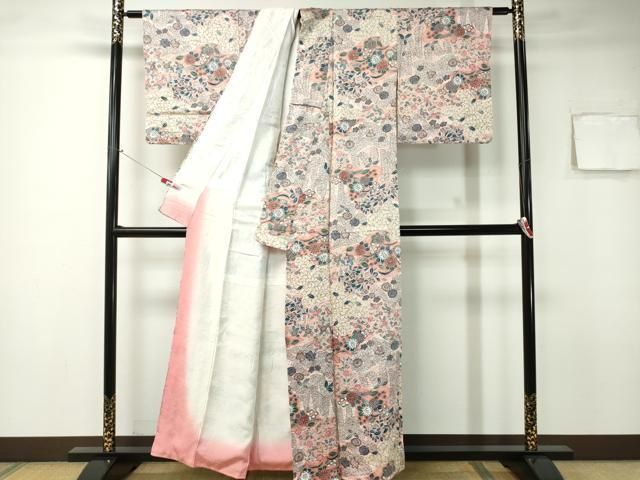 平和屋着物□上質な小紋 絞り 辻が花 正絹 逸品 CAAQ7910ev - メルカリ 