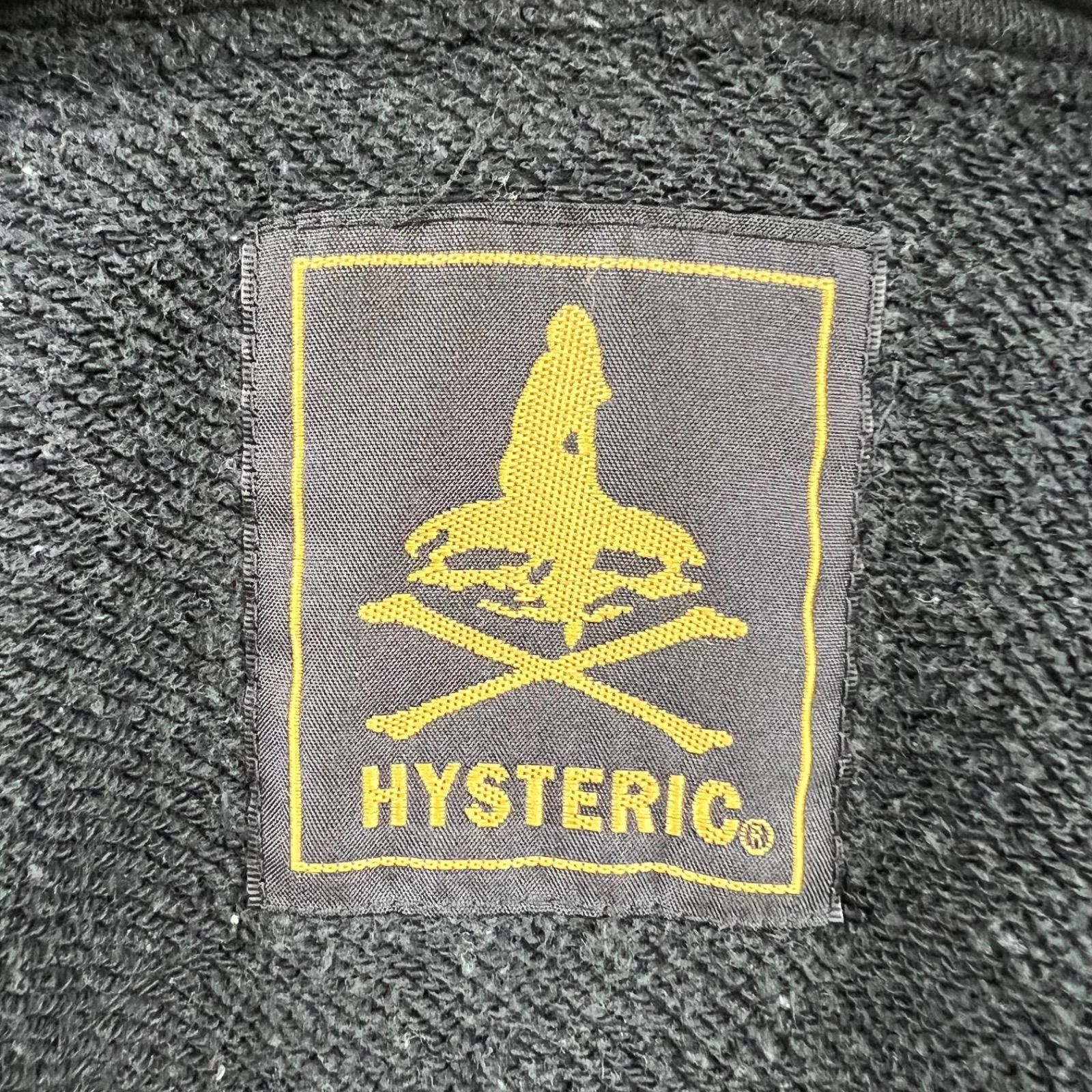 HYSTERIC GLAMOUR skull point nylon hoodie jacket S 0203AB04 