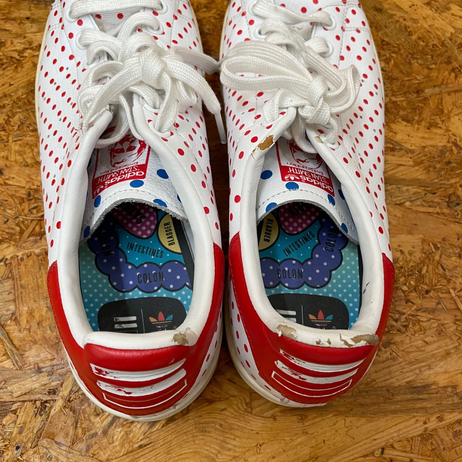 USED adidas アディダス ×PHARRELL WILLIAMS PW Stan Smith SPD 27cm 