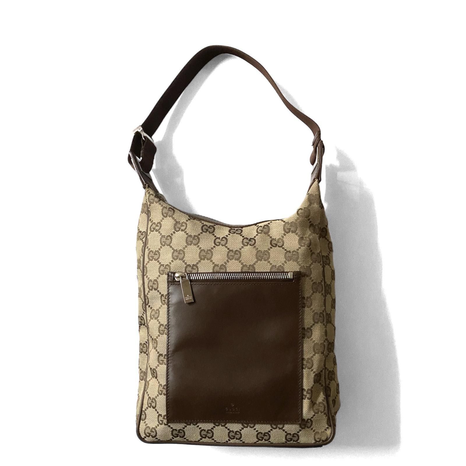 中古品】GUCCI グッチ 019 0537 ハンドバッグ ワンショルダー GG 