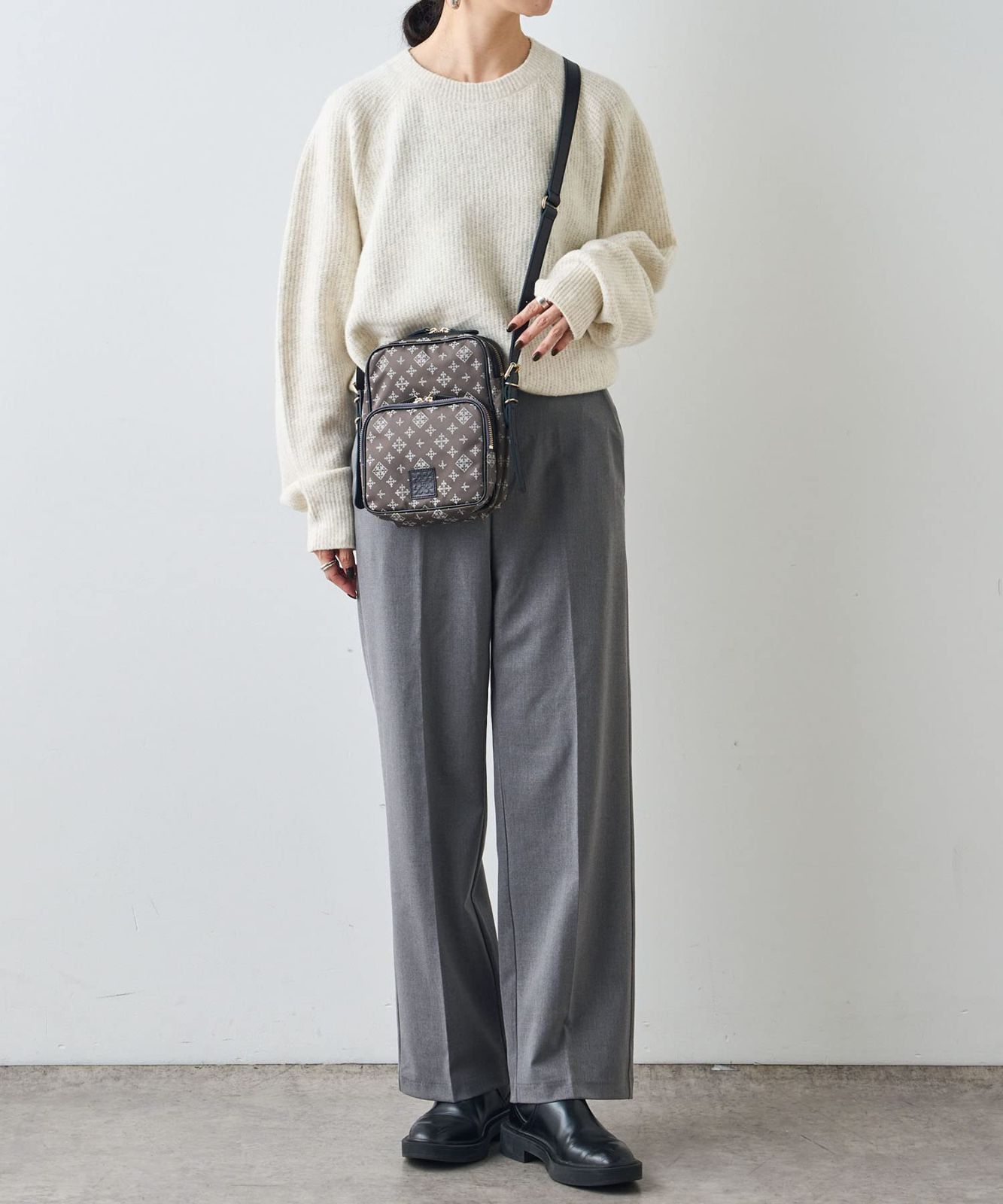 新品/russet ショルダーバッグ/russet ビンテージコレクション minnade 