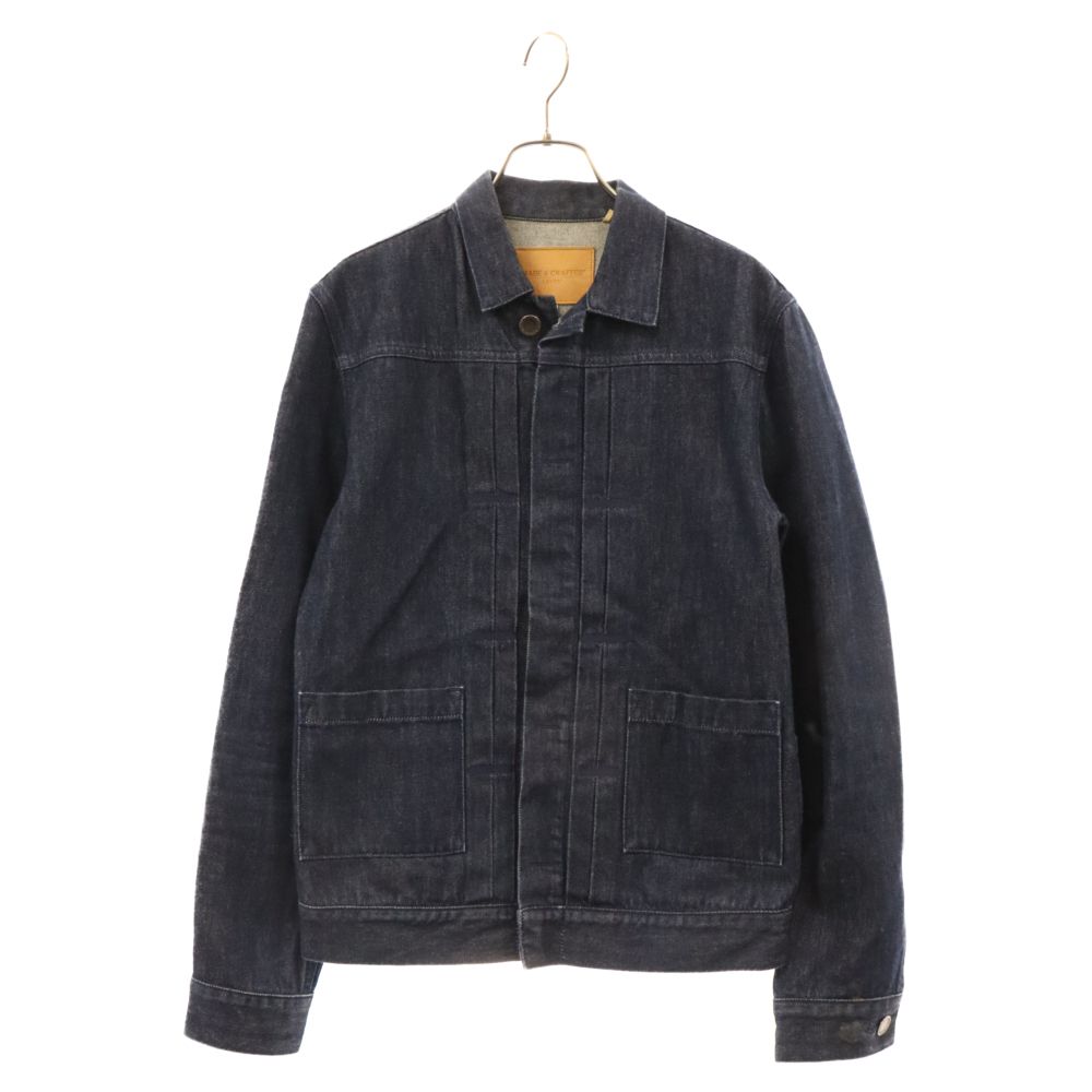 Levi's (リーバイス) MADEu0026CRAFTED デニムトラッカージャケット 19825-0002 インディゴ
