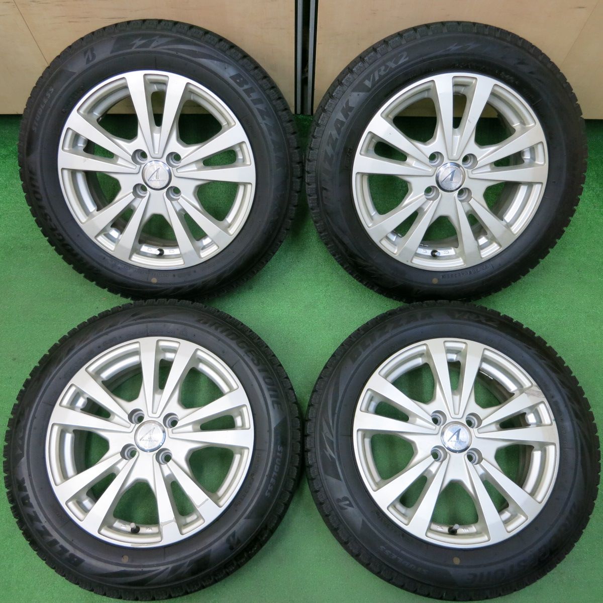 ステップワゴン RF3 純正 スチール 195/65R15 スタッドレス 2本 