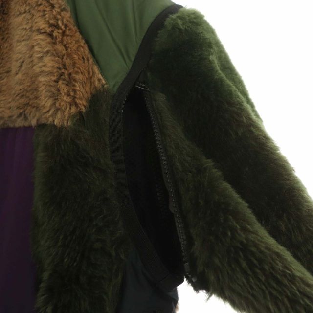 サカイ sacai × カウズ KAWS 21AW Jacquard Faux Fur Reversible 