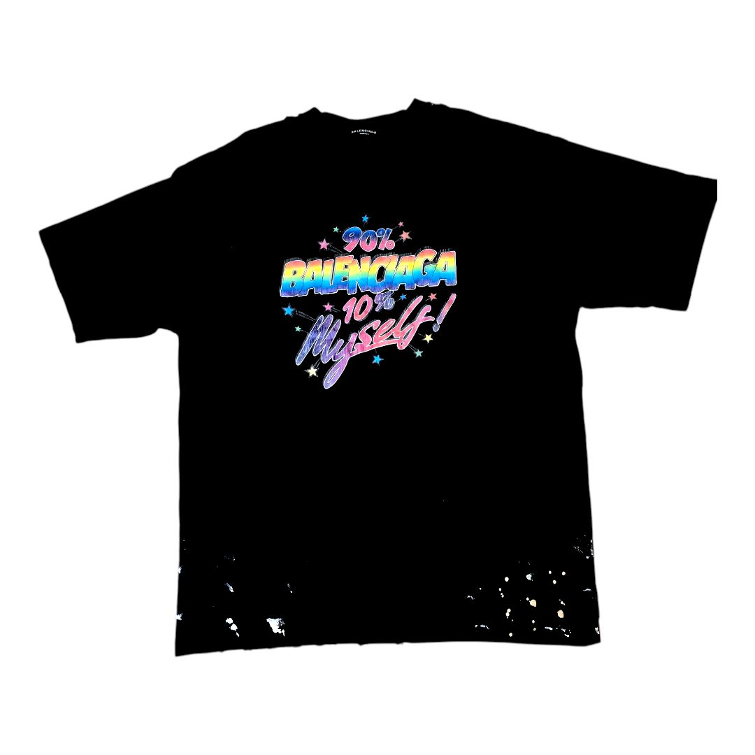 バレンシアガ / BALENCIAGA 22AW 90/10 Tシャツ ブラック - メルカリ