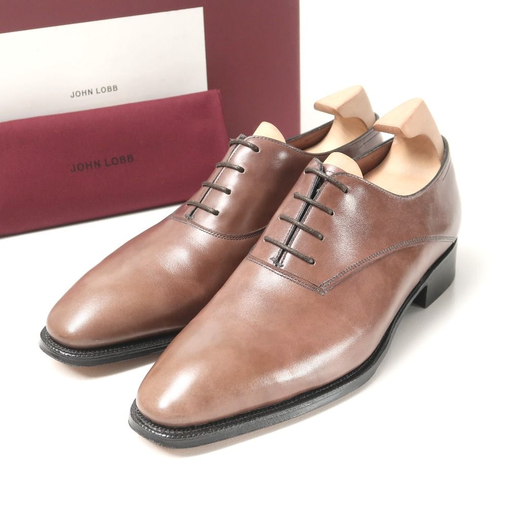 John Lobb ジョンロブ BECKETTS ベケッツ ドレスシューズ サイズ6E ミュージアムカーフ 8000 レザー 靴 イングランド製 ブランド古着 20250610|RA5046