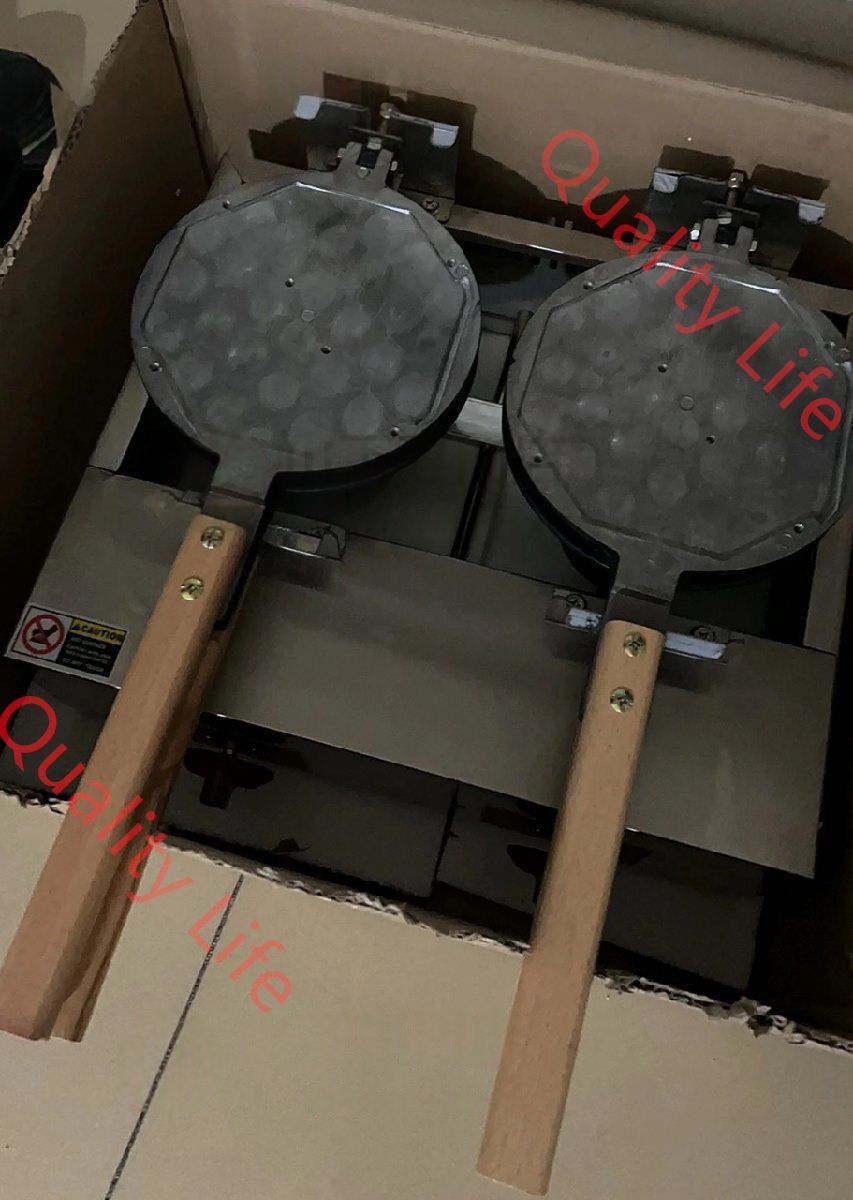 ハートのベビーカステラ ベビーカステラ機 2連 60ピース ベビーカステラ焼き LPガス式 |業務用