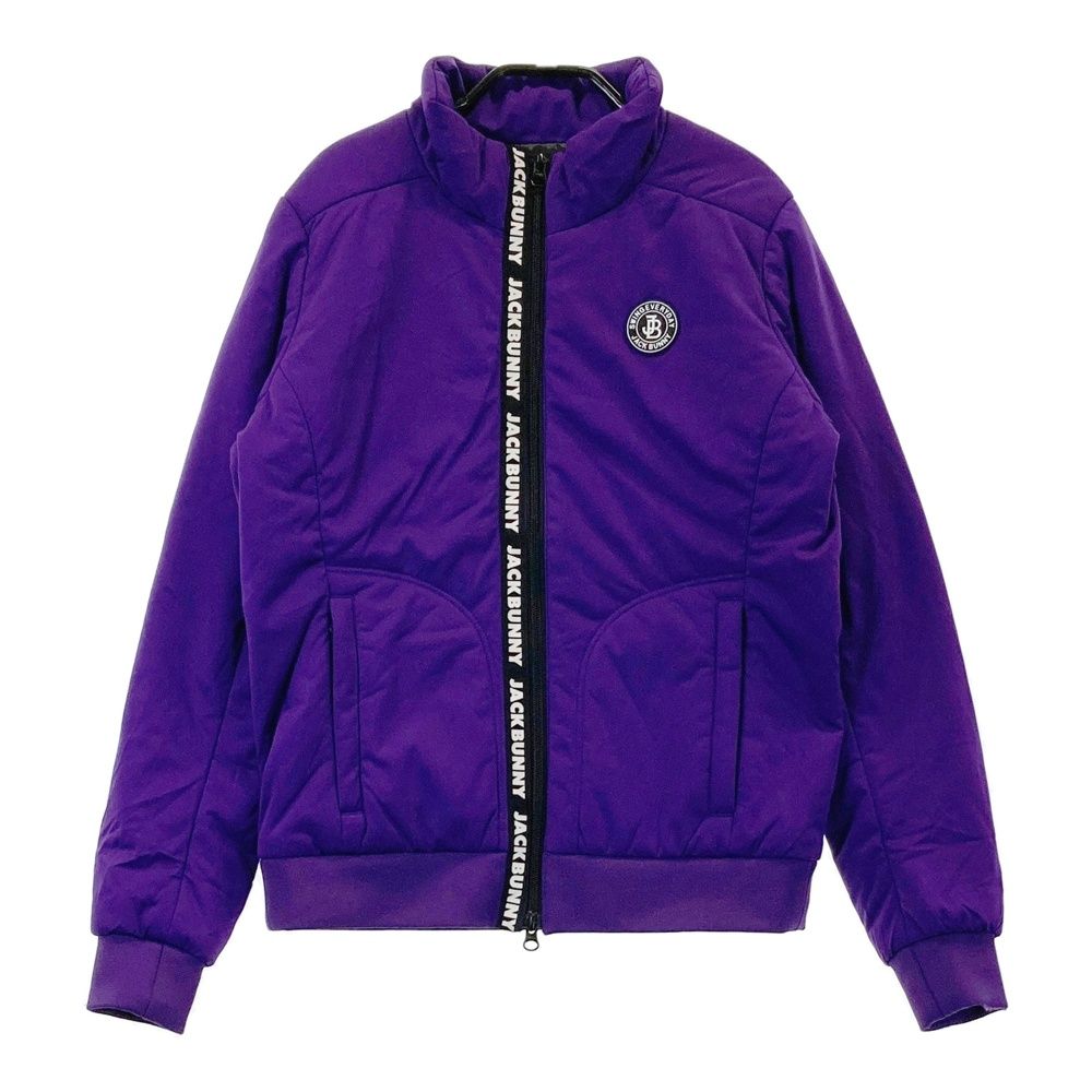 サイズ：1 JACK BUNNY ジャックバニー 中綿 ジップジャケット パープル