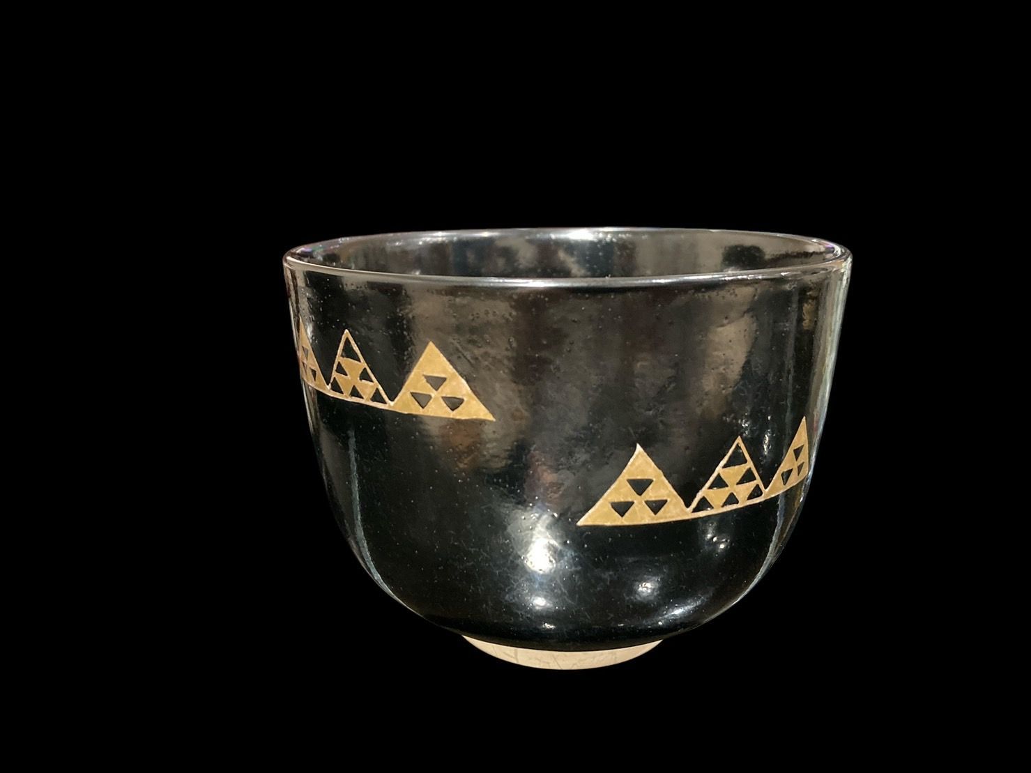 京焼 岡田暁山 暁窯 茶碗 茶道具 茶器 古美術 骨董 レトロ