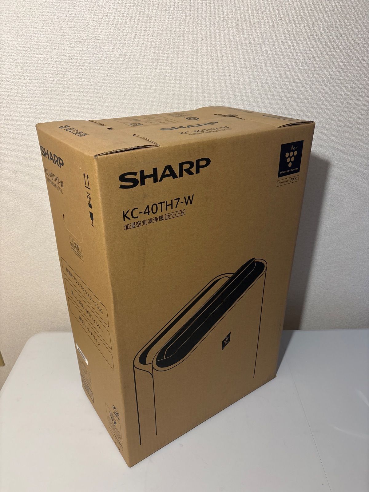 SHARP KC-40TH7-W 空気清浄加湿器 プラズマクラスター7000 ホワイト系
