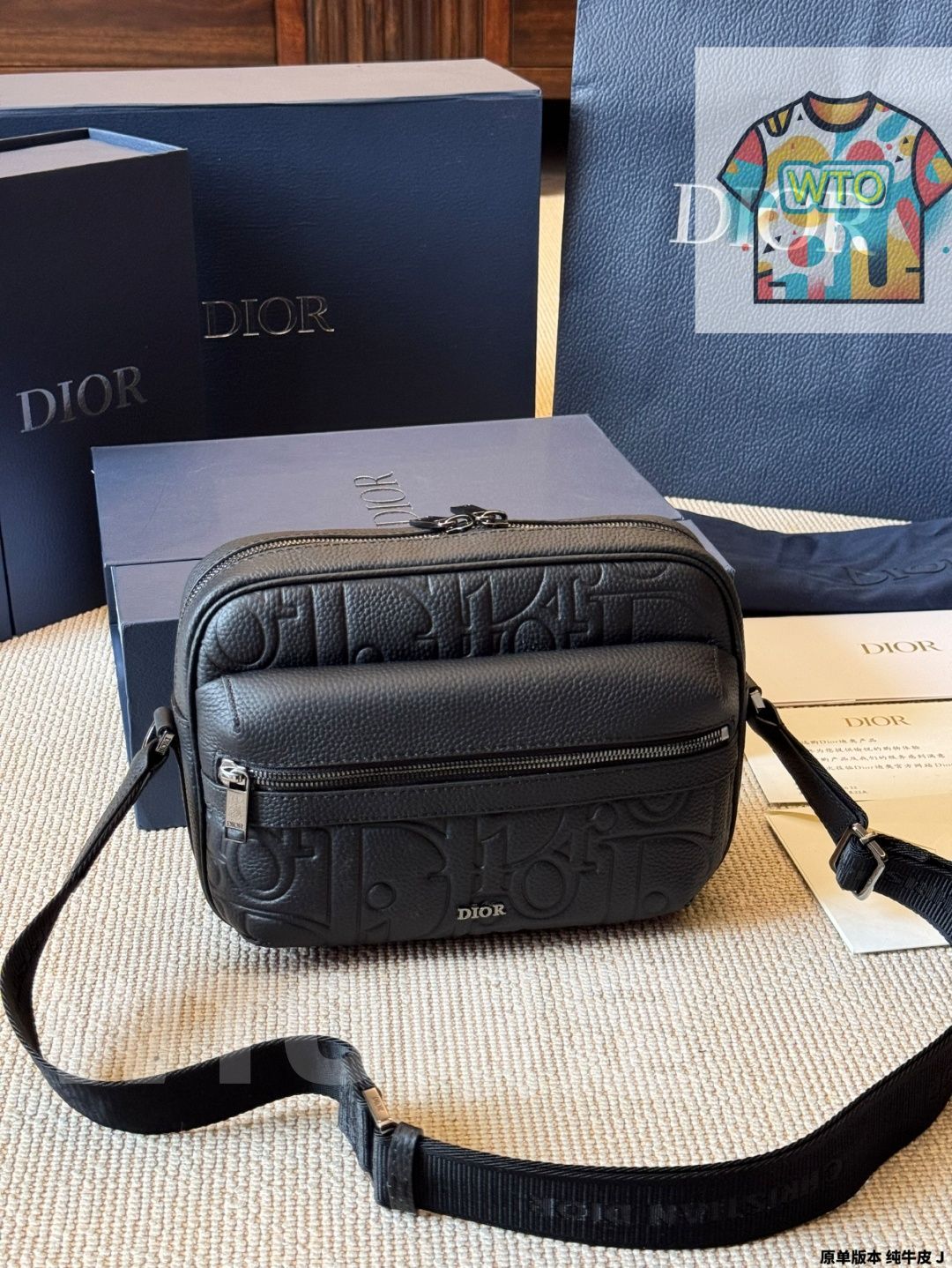 今日WTO】DIOR ディオール メンズメッセンジャーバッグシリーズ