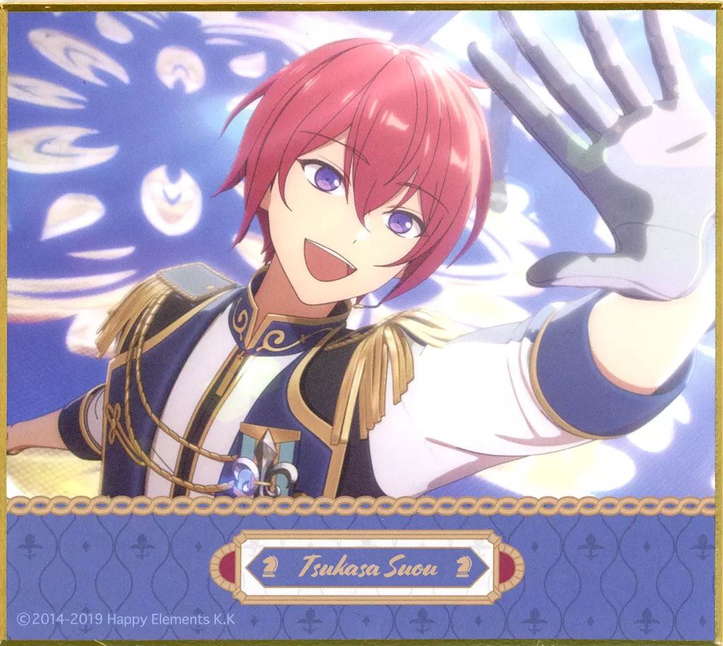 あんさんぶるスターズ！★Knights【朱桜司】ビジュアル色紙コレクション Amazon.co.jp: あんさんぶるスターズ！ ビジュアル色紙