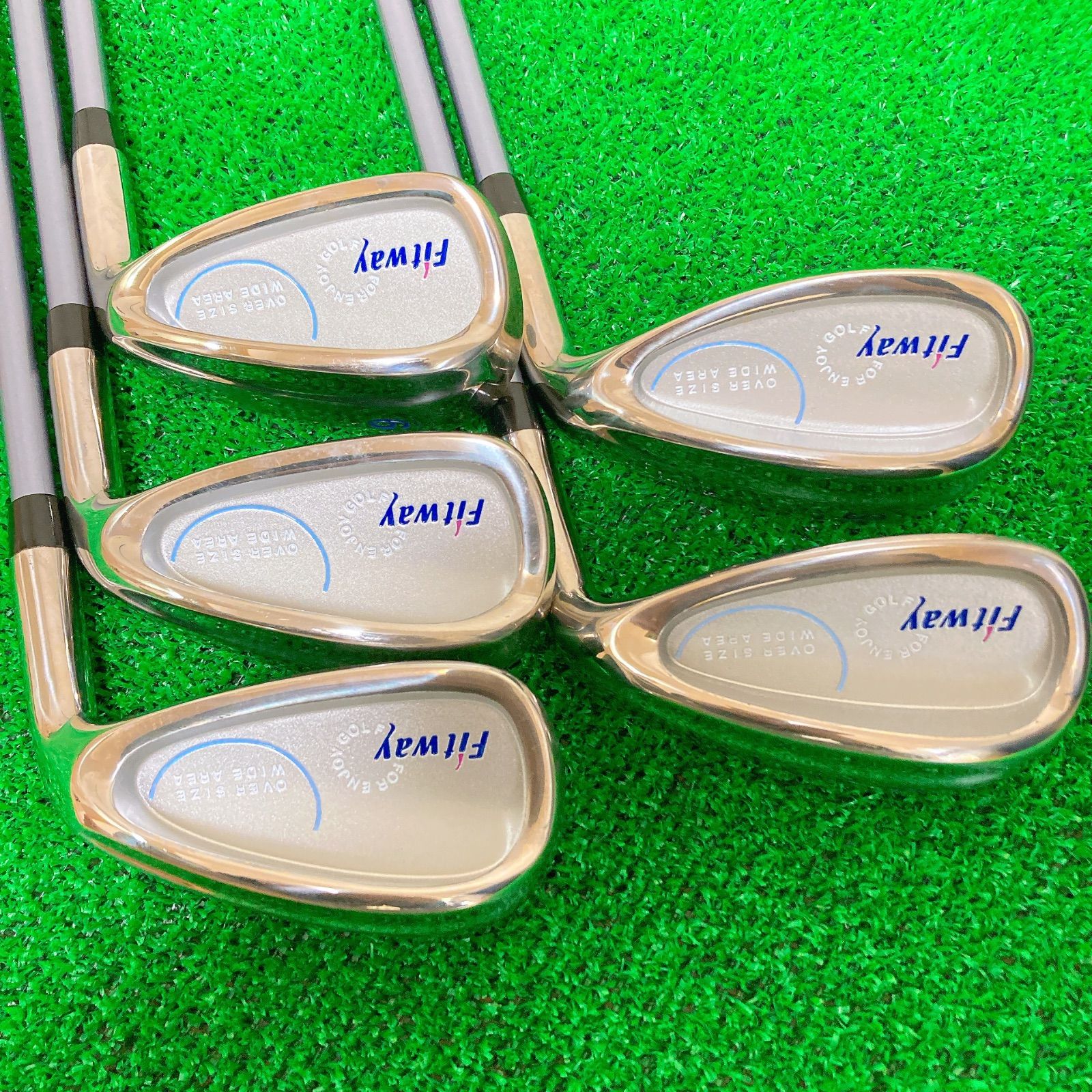 超 FITWAY レディース ゴルフセット 10本 L アイアン ドライバー フェアウェイウッド パター