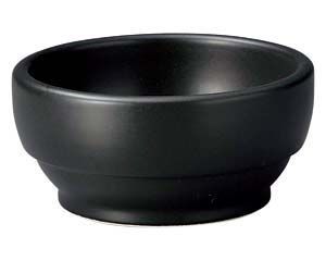 ミ601-688 超耐熱 黒スタッキングビビンバ14 cm
