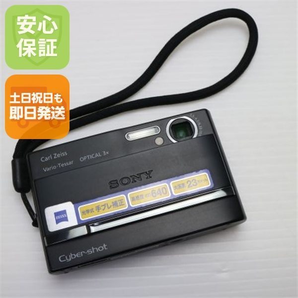 超美品 Cyber-shot DSC-T9 ブラック 即日発送 SONY デジカメ デジタル 