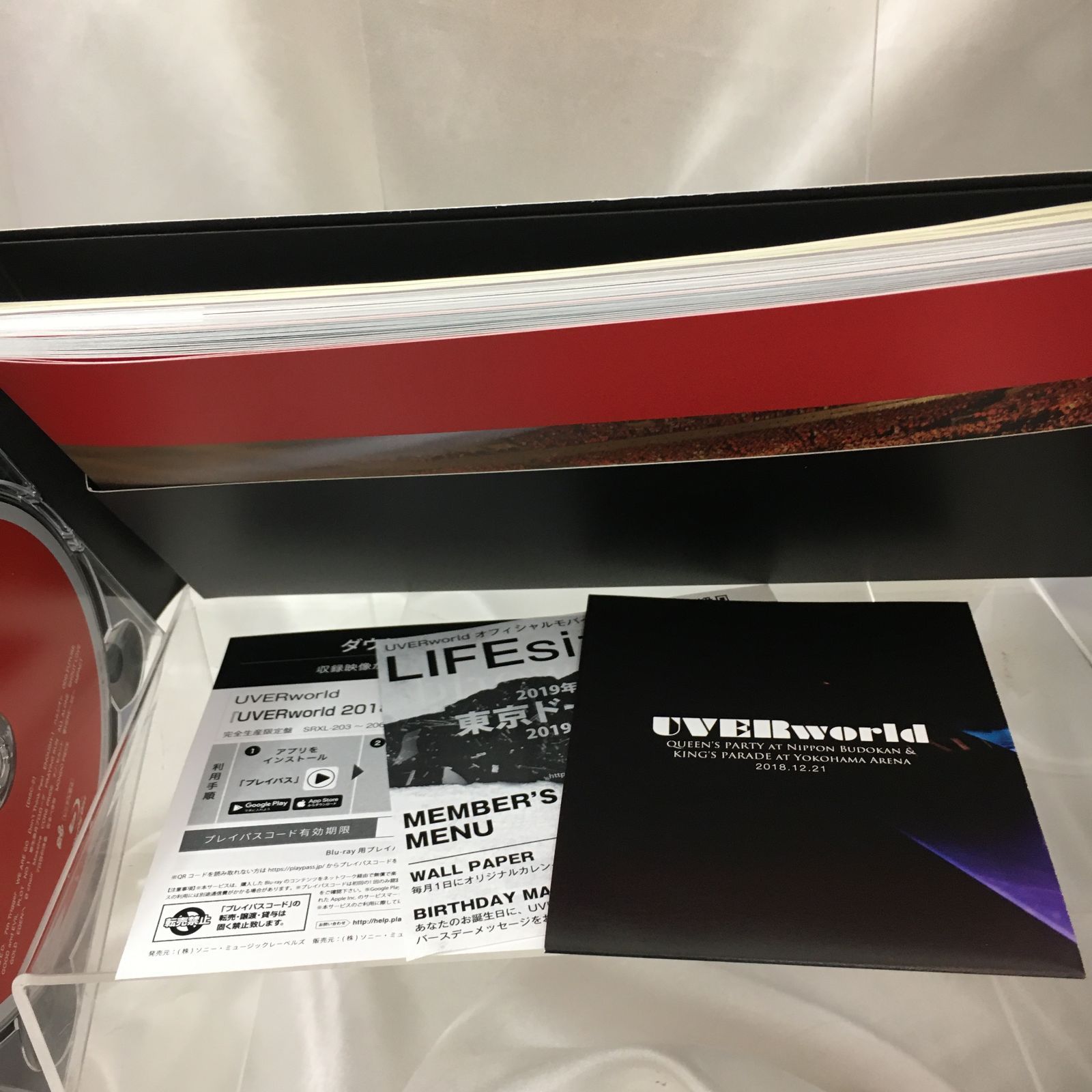 三沢店】UVERworld 2018.12.21 Complete Package Blu-ray 完全