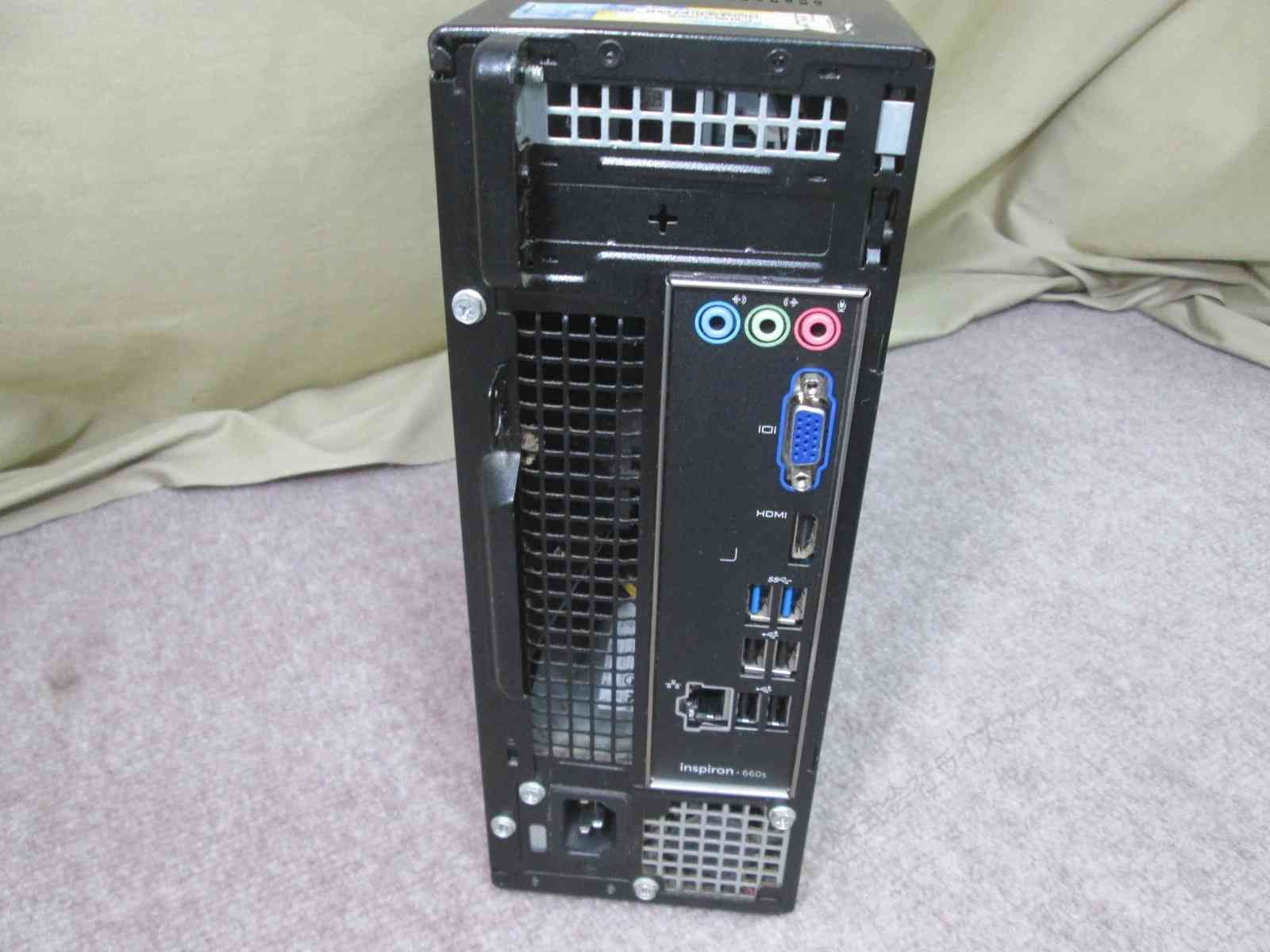 ジャンク品】DELL INSPIRON 660S Win7 HDD無し デスクトップPC 1円