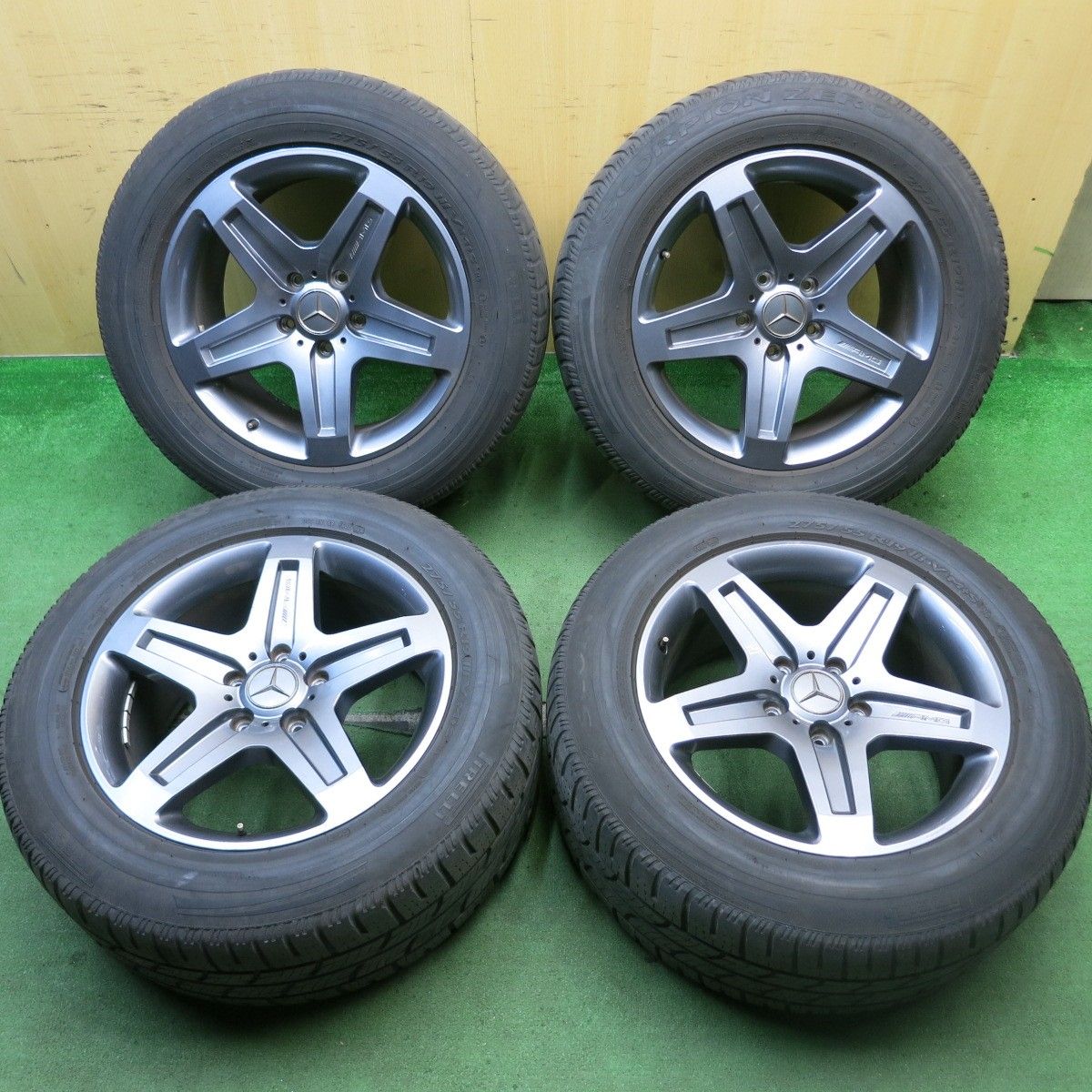キレイ☆ベンツ W463 G55 Gクラス 純正 AMG 275/55R19 ピレリ 