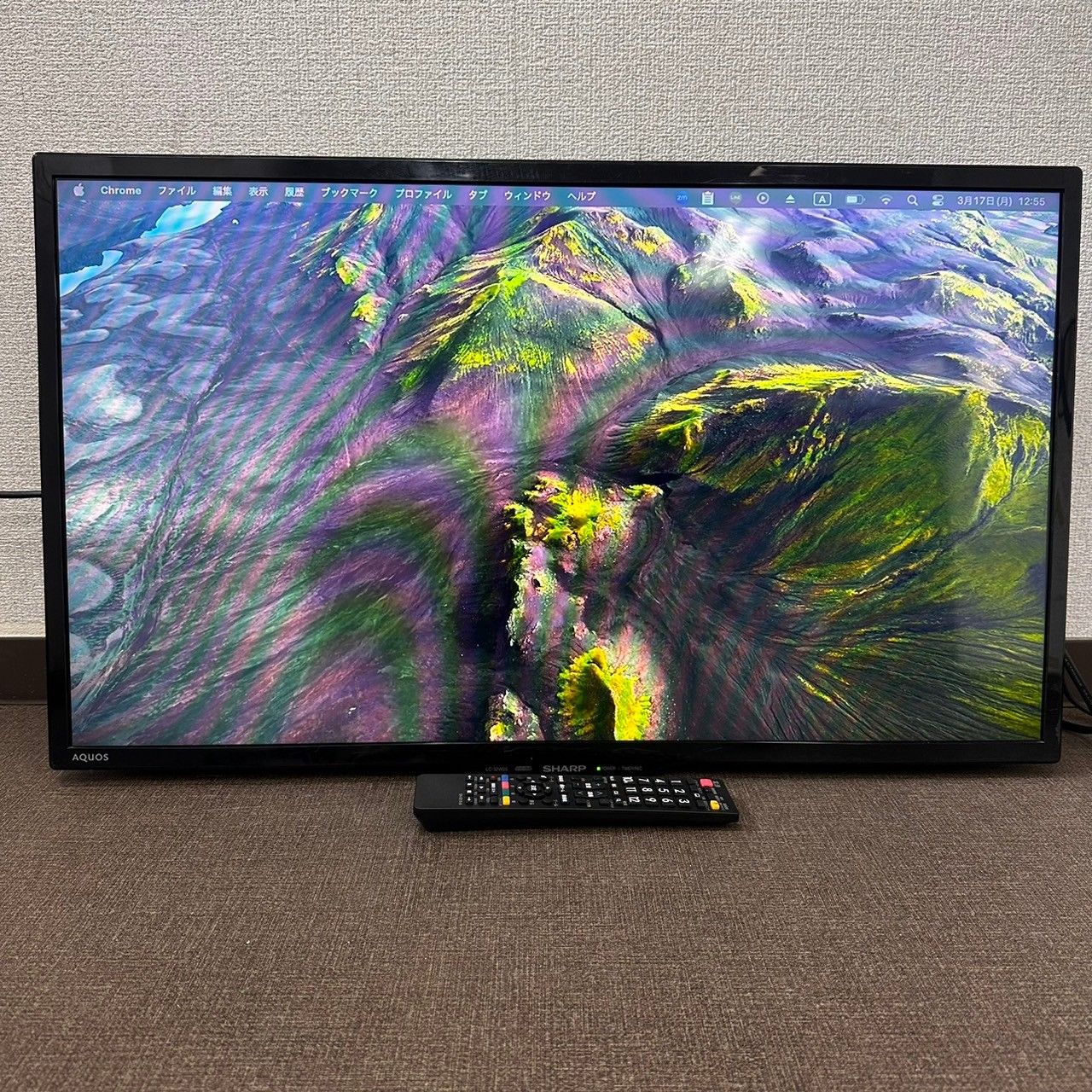 極美品 シャープ AQUOS 32インチ テレビ LC-32W25 2016年製 極美品