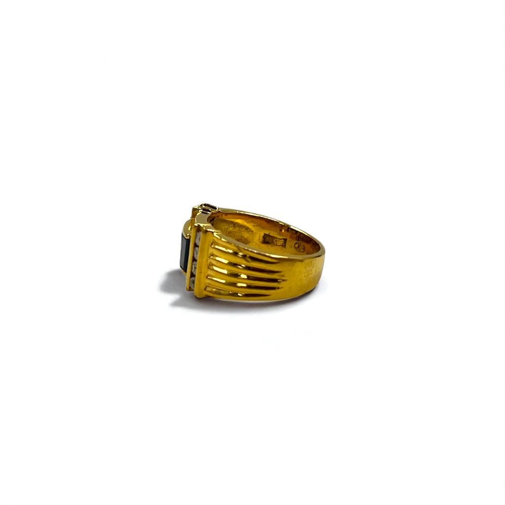 Vintage Gold Plated Retro Ring レトロ リング 指輪 11号