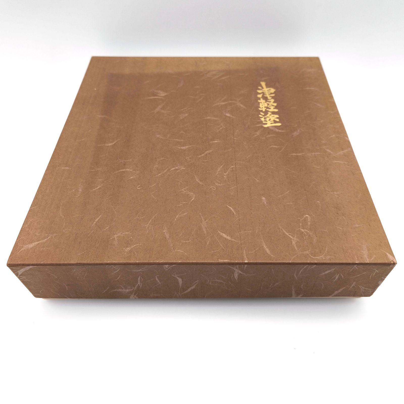 津軽塗（唐塗）バカ塗り・菓子器・八角形・天然木・伝統工芸・No