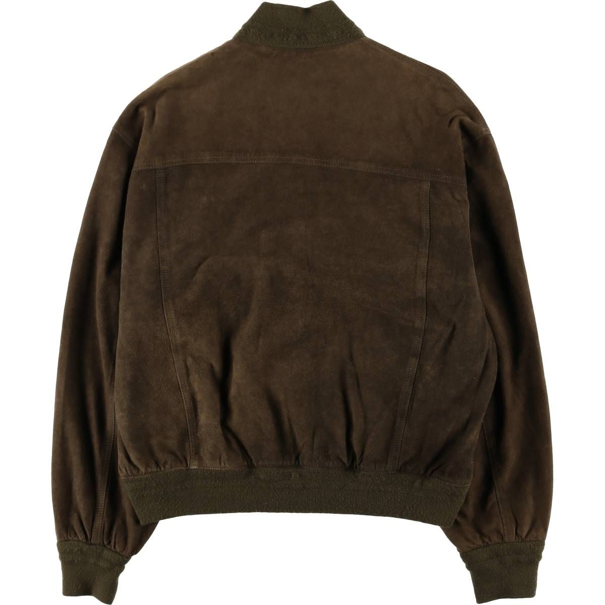 古着 VERA PELLE スエードレザージャケット イタリア製 メンズL相当 eaa589361