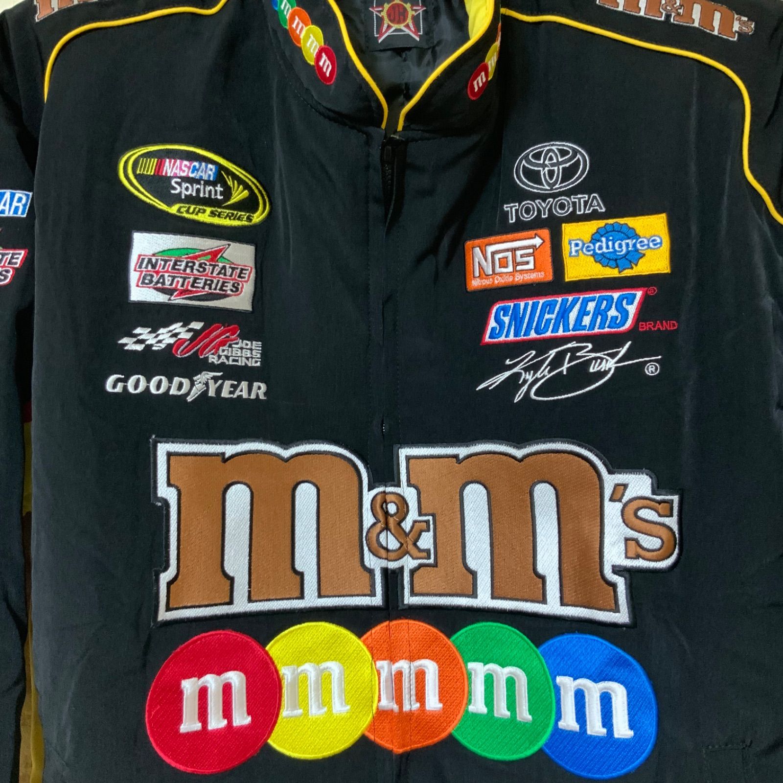 m&m's エムアンドエムズ レーシングジャケットブルゾン M L XL XXL ...