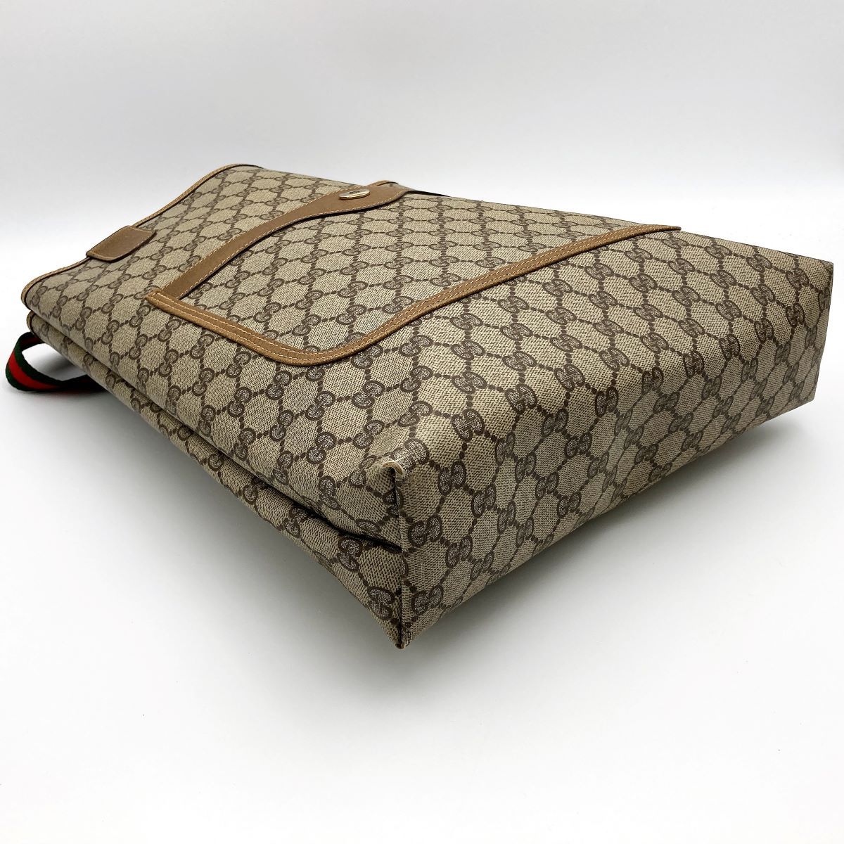 グッチ(GUCCI) PVC オールドグッチ ヴィンテージ シェリーライン GG