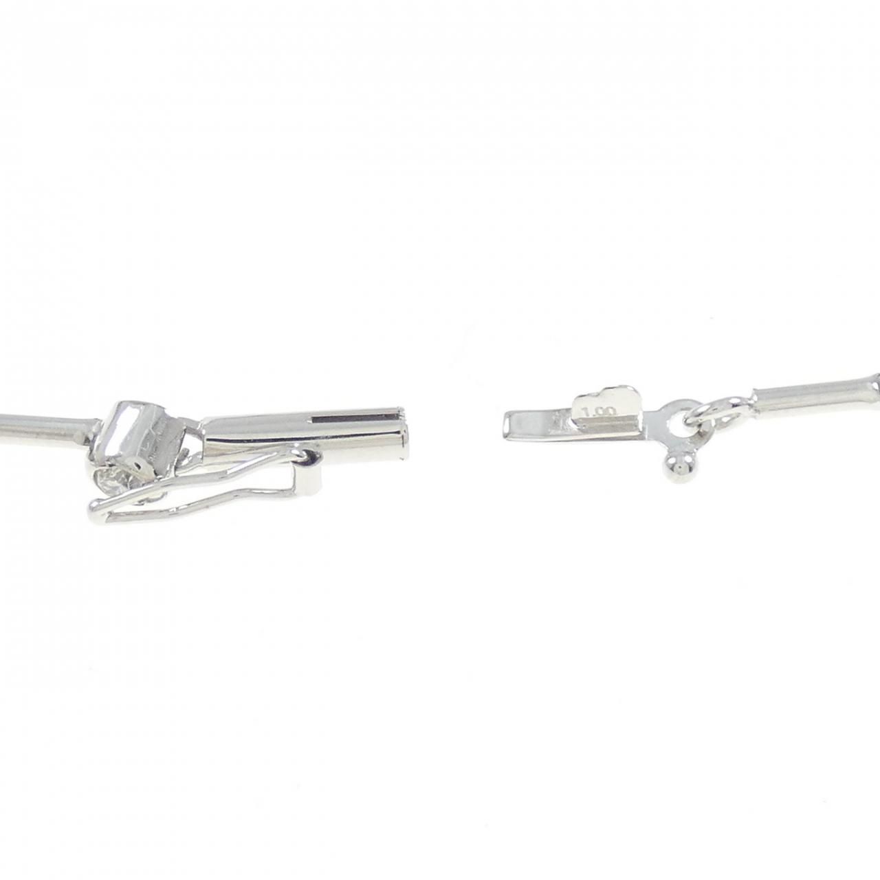 PT900/14KWG ダイヤモンド ブレスレット 1.00CT - メルカリ 