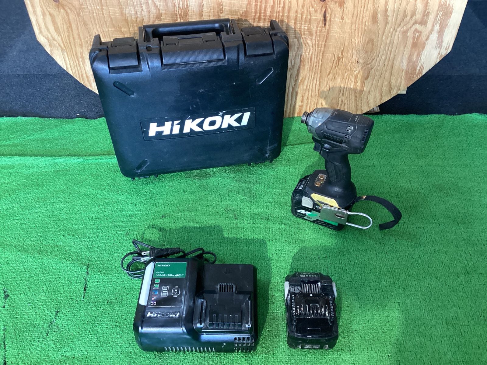 ハイコ－キ WH36DC インパクトドライバ フルセット 現状品 G-69