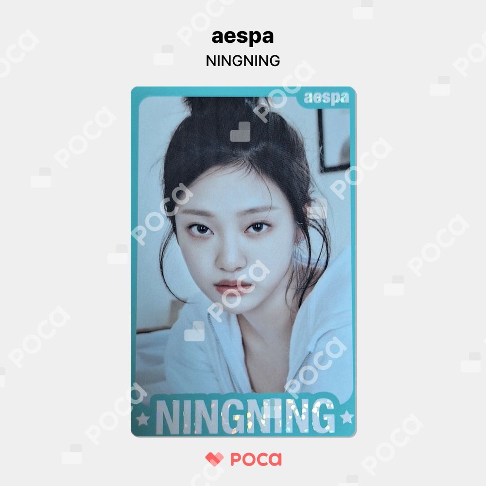 aespa ニンニン トレカ MY WORLD TRADING CARD SET D MD 公式
