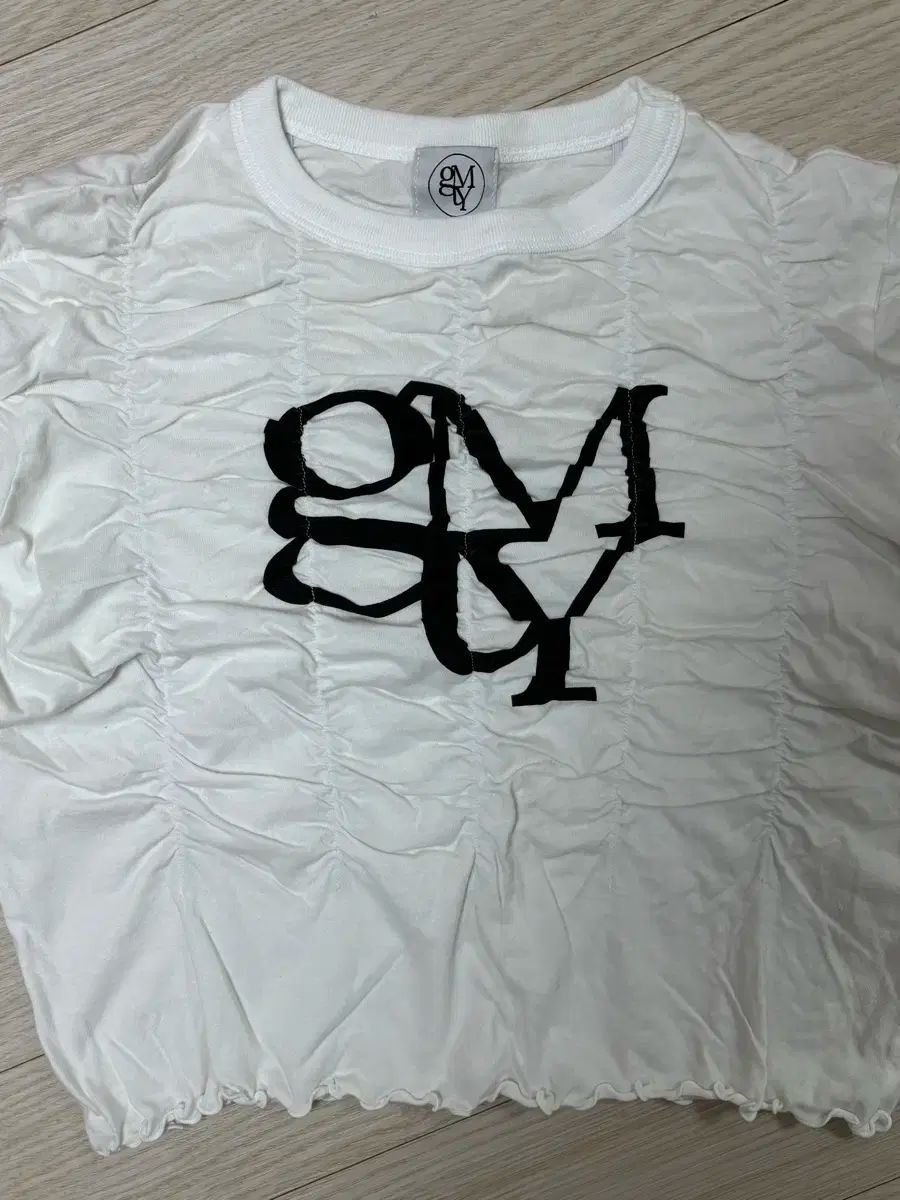 Gimmetheyoung(キムミダヨン) G SHIRRING T ー SHIRTS 20SS