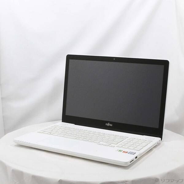 〔 〕 安心パソコン LIFEBOOK AH77 W FMVA77WW ホワイト 〔Windows 10〕 258