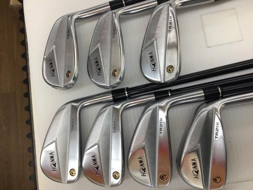 本間ゴルフ TOUR WORLD TR21X 7S アイアンセット IR VIZARD IB-WF85 フレックスS メンズ 男性用 右利き 右用 Cランク ゴルフクラブ