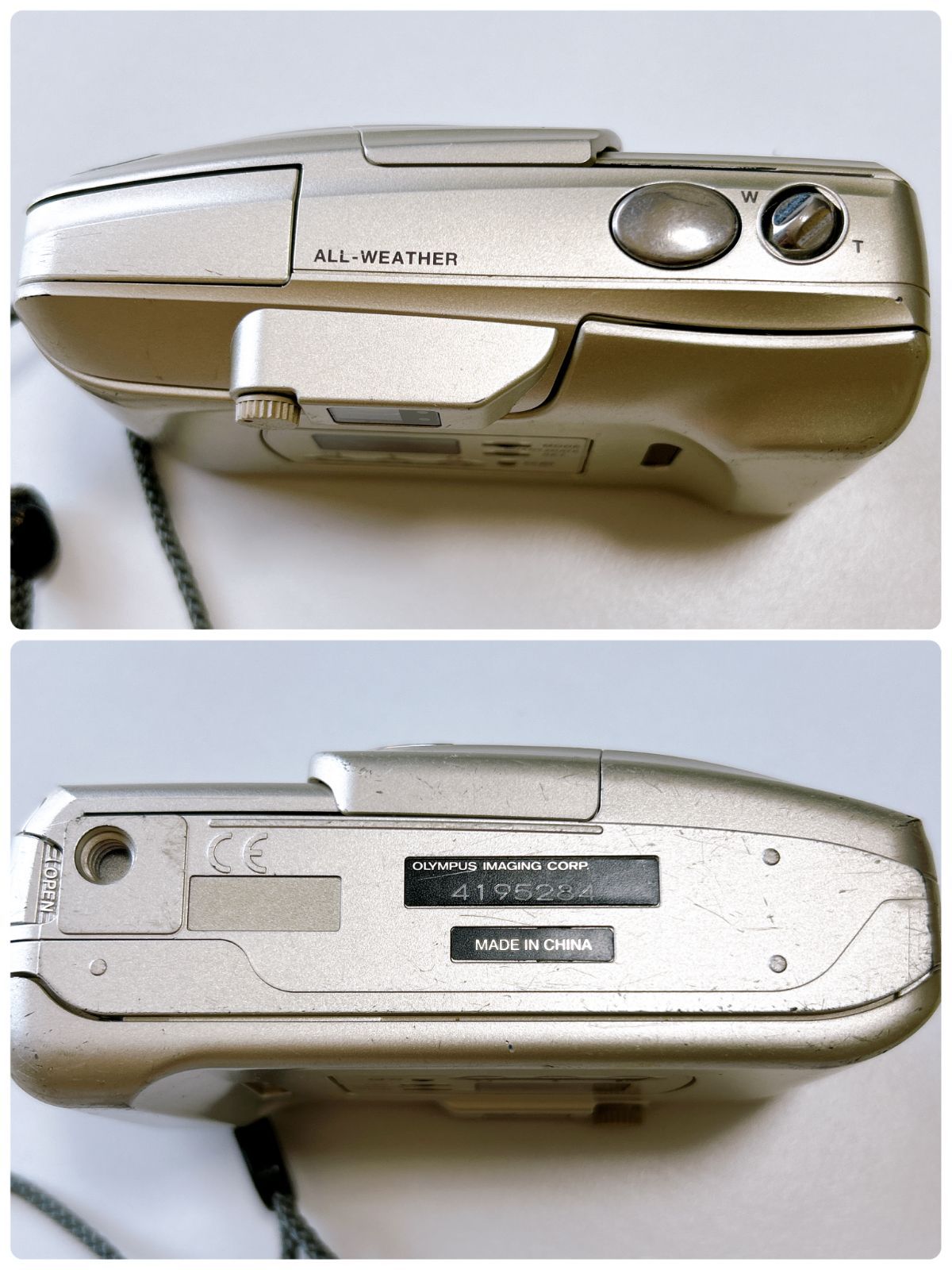 OLYMPUS μ[mju:]-III 135 シルバー 動作未確認 オリンパス μ[mju:]-III