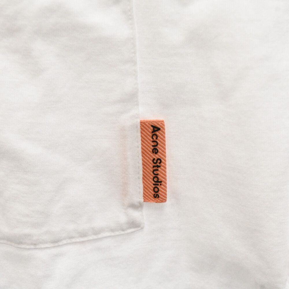 良品☆アクネストゥディオズ 半袖 Tシャツ S 無地 コットンティーシャツ Acne Studios (アクネ ストゥディオズ) 無地半袖カットソー T