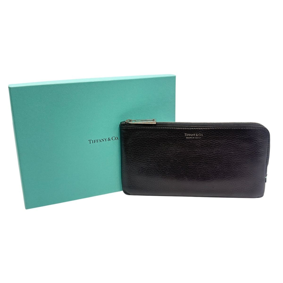 Tiffany & Co. ブラック長財布 革 楽天市場】TIFFANY&Co. ティファニー 財布 長財布 ロング