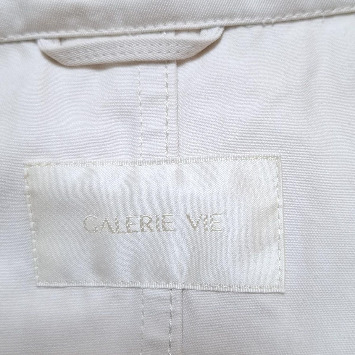 GALERIE VIE ギャルリーヴィー コート レディース - 白 長袖 春 秋 SIROKUMA-CORPORATION_COM