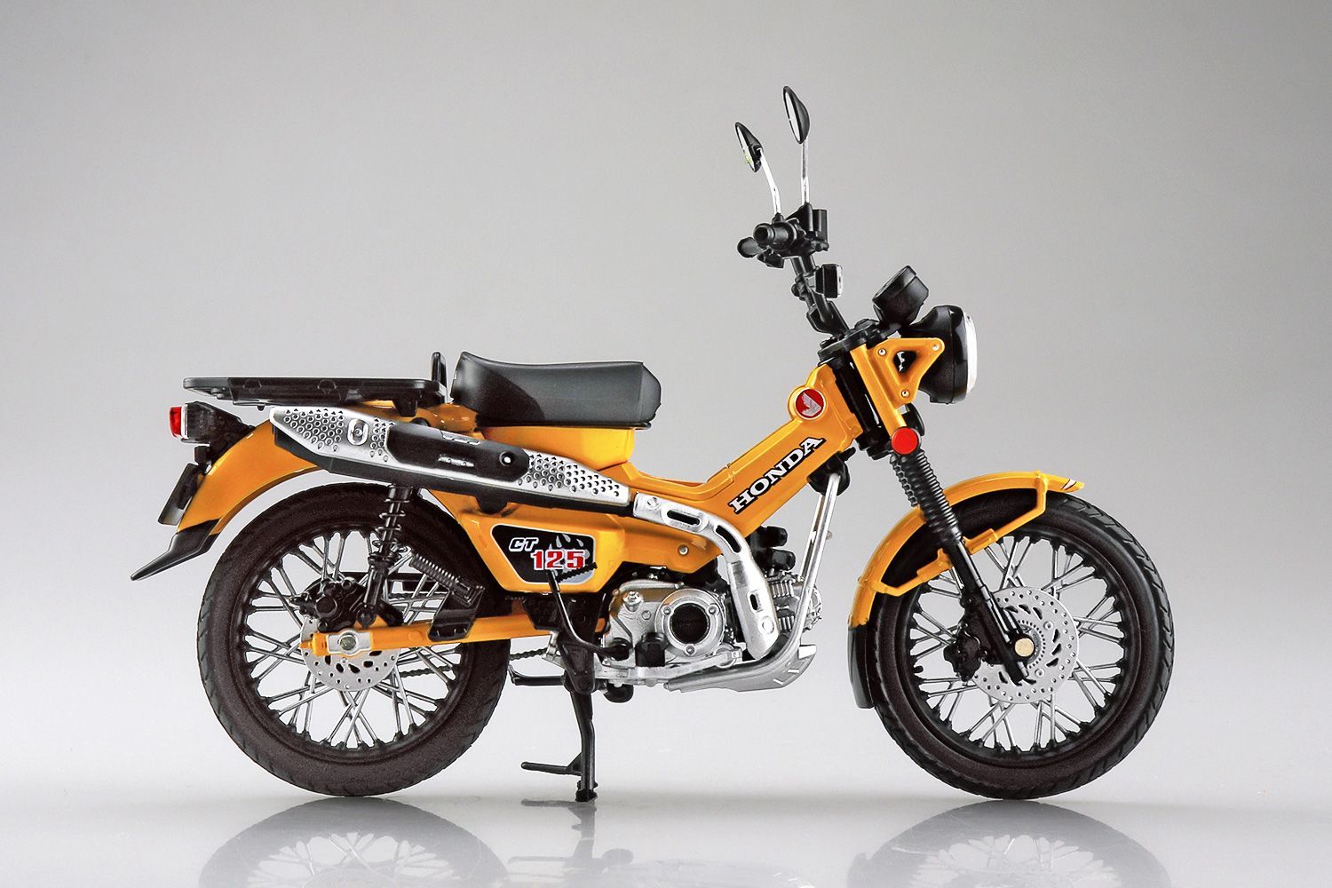 SKYNET 1/12 完成品バイク Honda CT125 ハンターカブ ターメリックイエロー