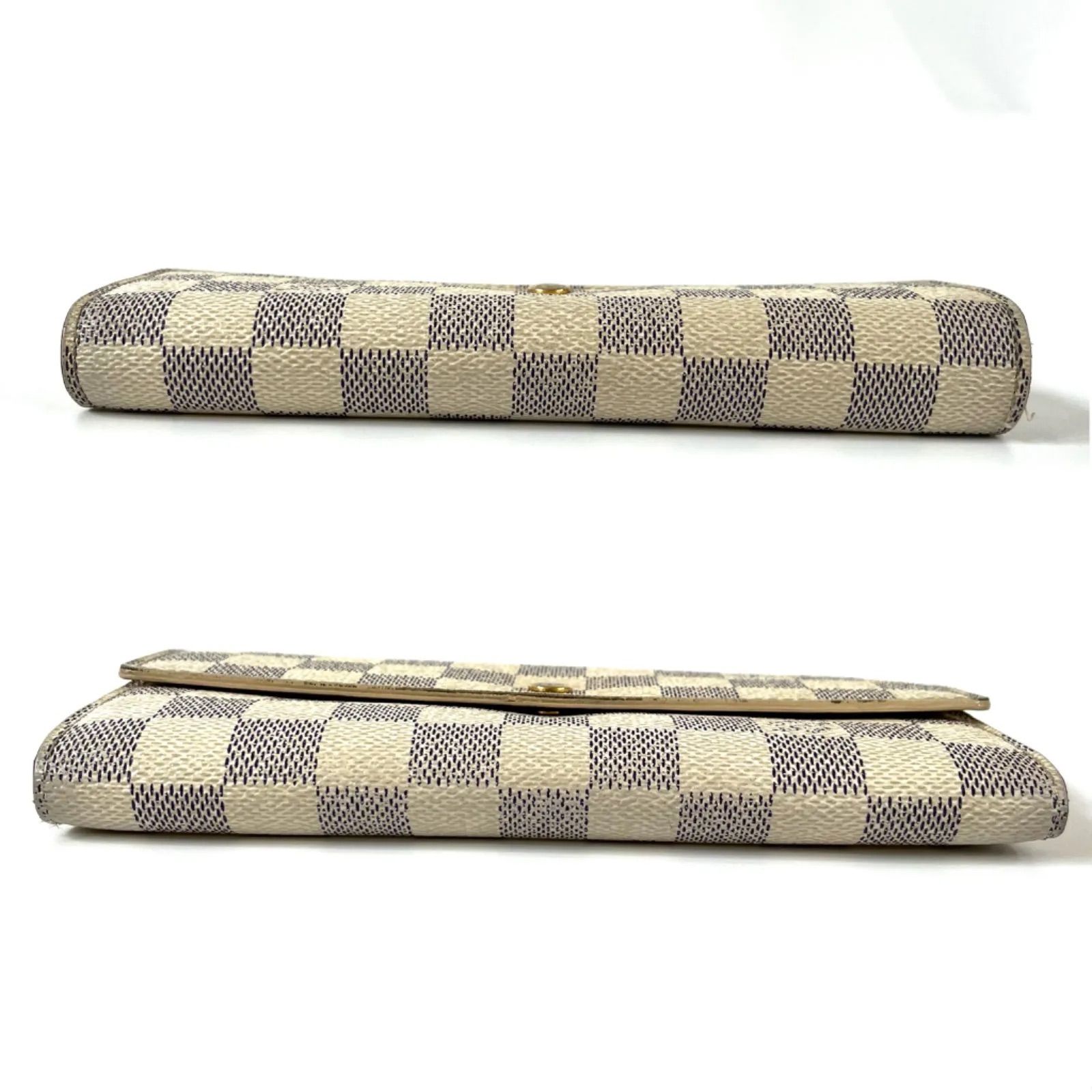 ◼️LOUIS VUITTON◼️ ダミエアズール ポルトフォイユ・サラ 長財布