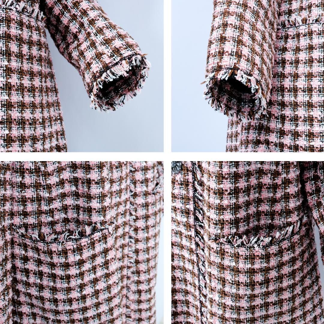 【美品✨】ケイトスペード スペードフラワー ロングコート 大人可愛い・極美品】KATE SPADE ケイトスペード ロングコート