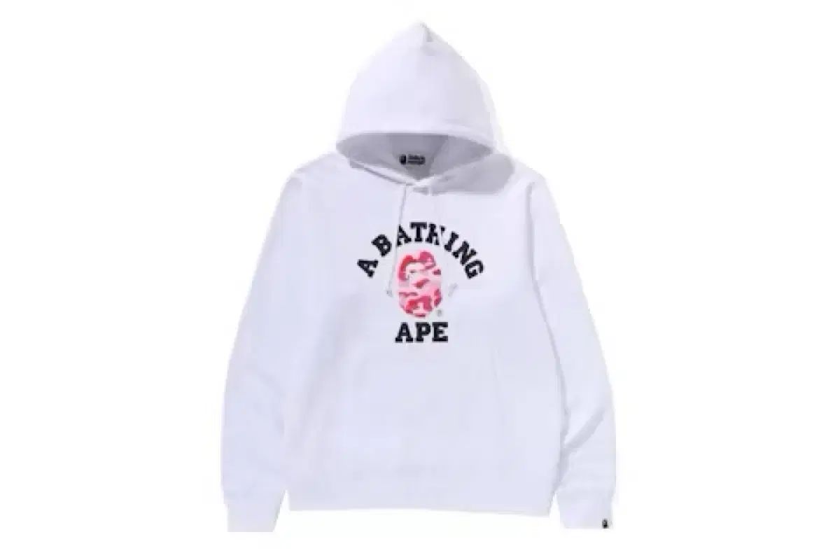 A BATHING APE アベイシングエイプ abc カモフラ フード付きTシャツ L サイズ ブラッシング x