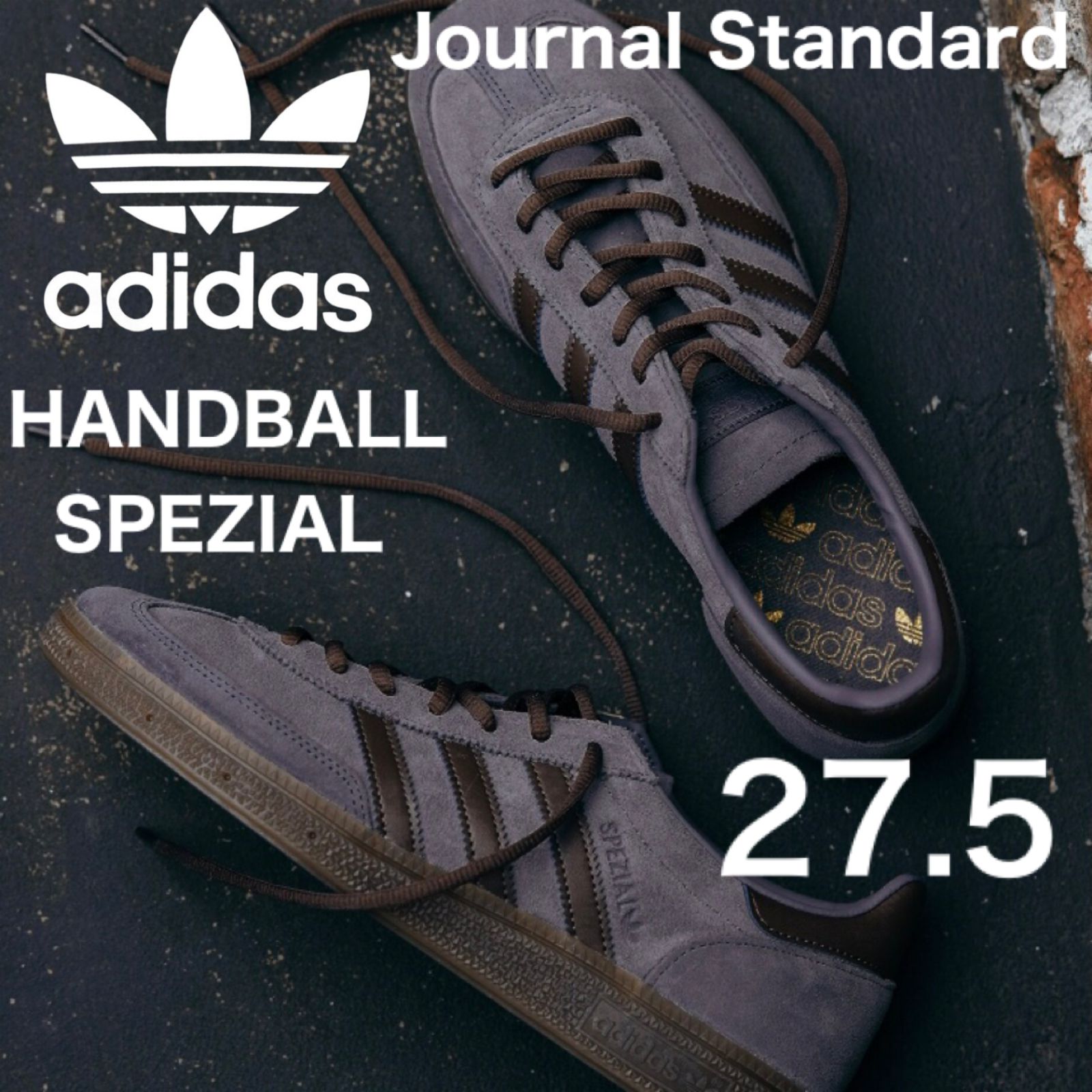 新品Exclusiveモデル⭐️adidas HANDBALL SPEZIAL×ジャーナルスタンダード別注 27.5cm  グレーパープル×ダークブラウン - メルカリ