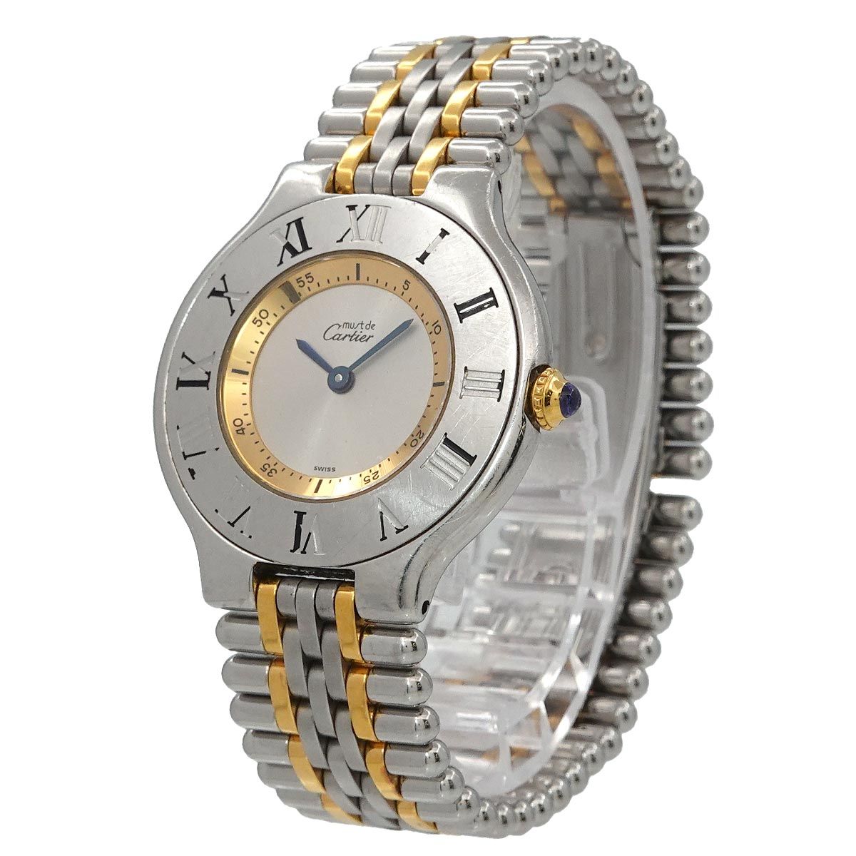 カルティエ Cartier マスト21 ヴァンティアン コンビ W10072F  