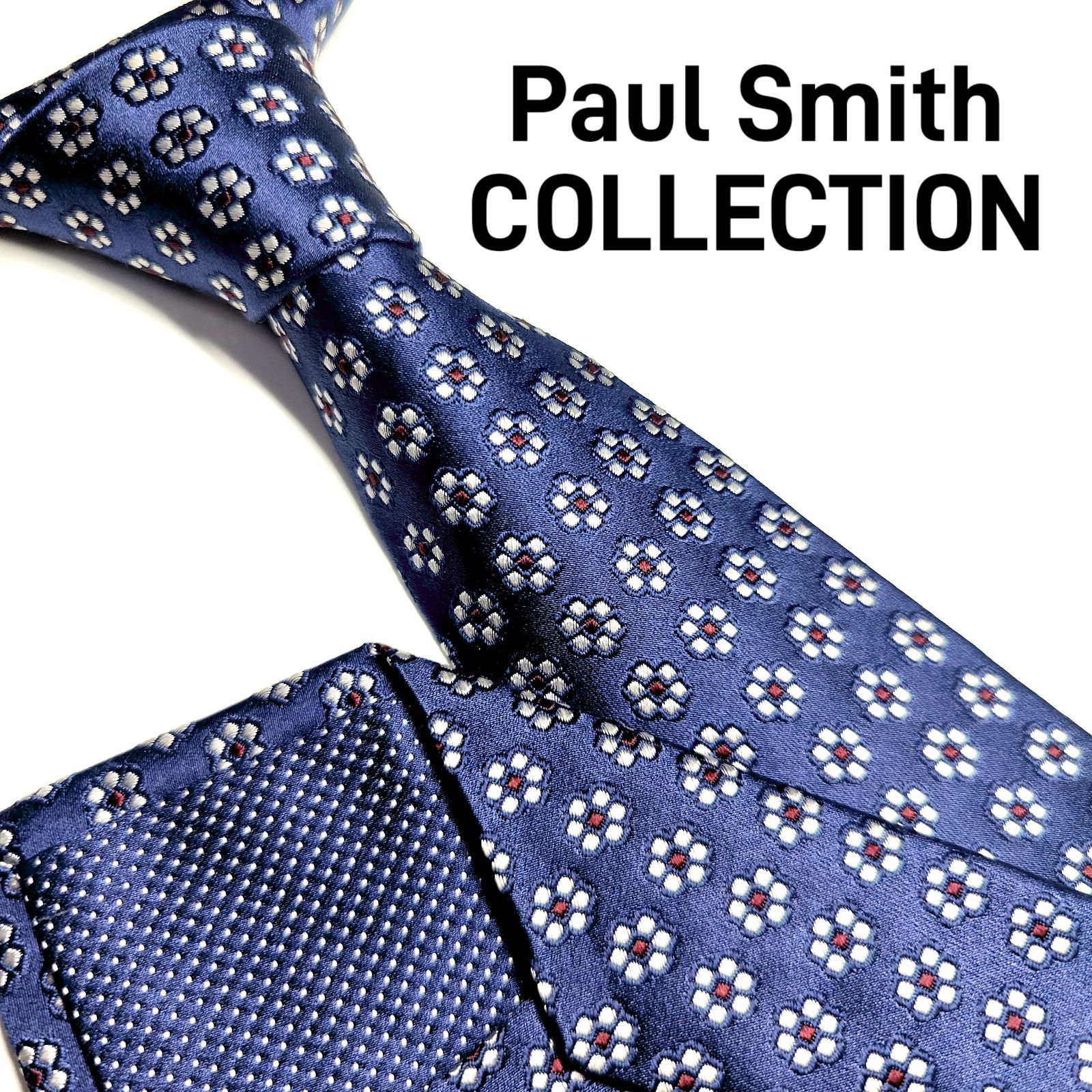 最新コレックション 未使用品 Paul Smith Collectionシルクネクタイ