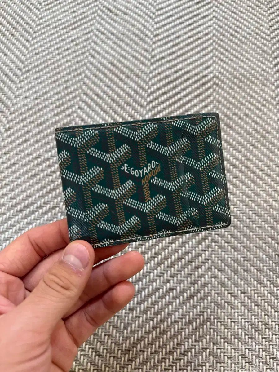 S級|正規品 Masion Goyard インサート グリーン カードウォレット