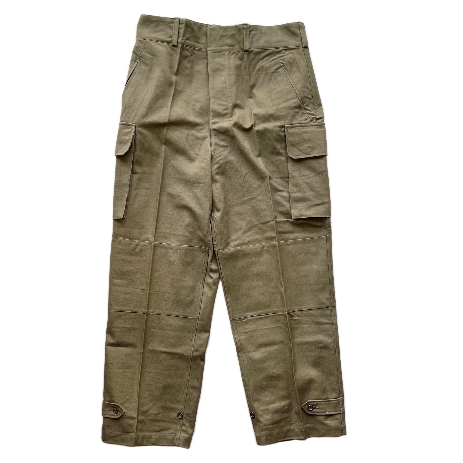 デッドストック フランス軍 M47 カーゴパンツ 前期 比翼 37 - メルカリ